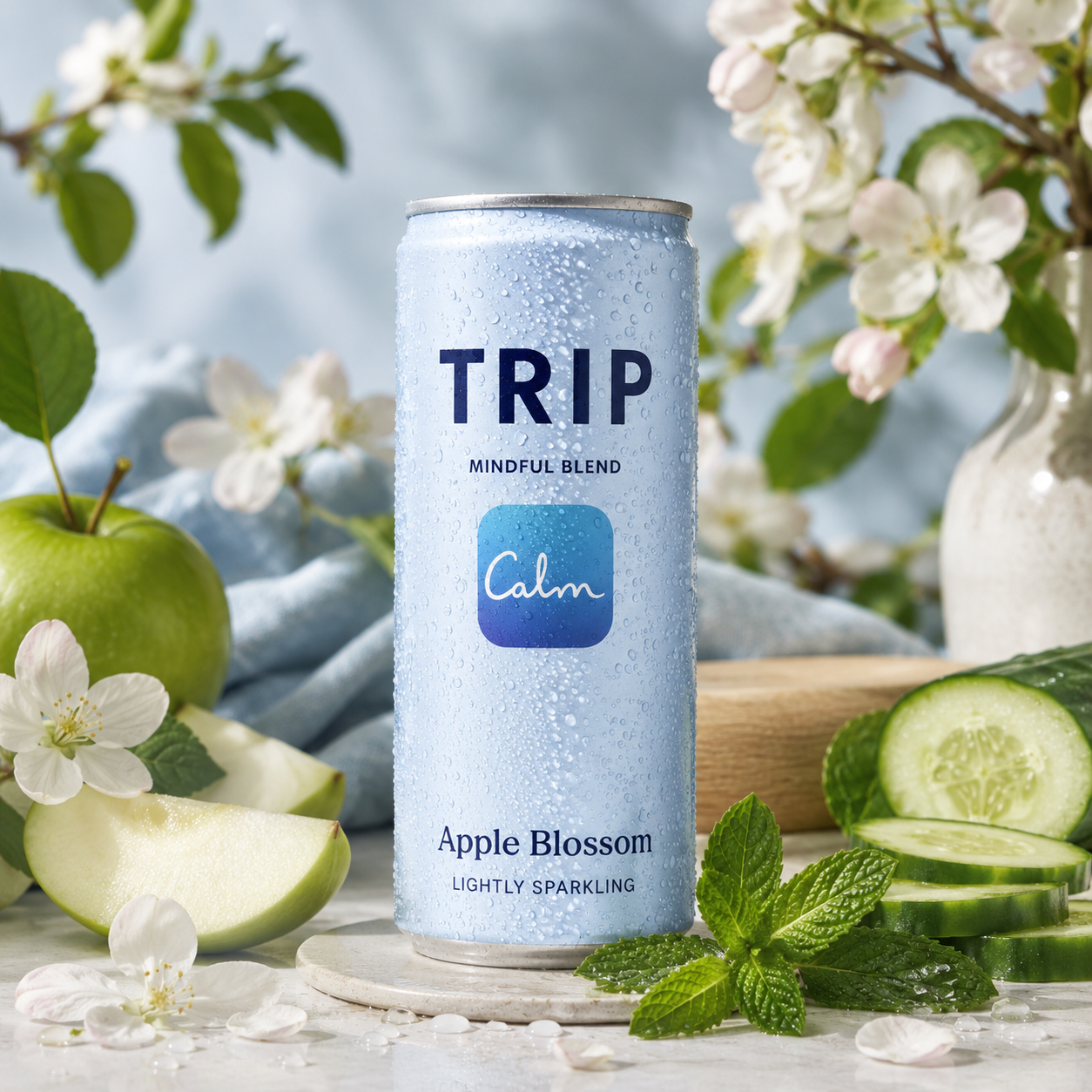 TRIP Apple Blossom Mindful Blend Sparkling Drink 250ml