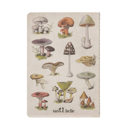 Vintage Mushrooms A5 Notebook
