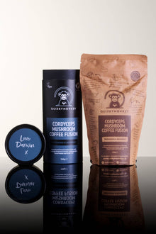 Cordyceps Mushroom Coffee Fusion 150g - (Grounded & Rounded)