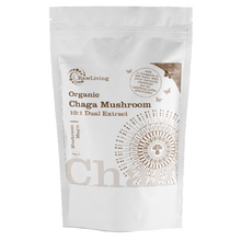 Organic Chaga Mushroom 10:1 Dual Extract – 50g Pouch