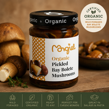 Organic Pickled Bay Bolete Mushrooms – Morgiel 300g