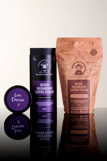 Quirky Monkey Reishi Mushroom Coffee Fusion 150g