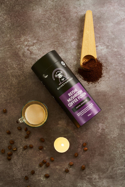Quirky Monkey Reishi Mushroom Coffee Fusion 150g