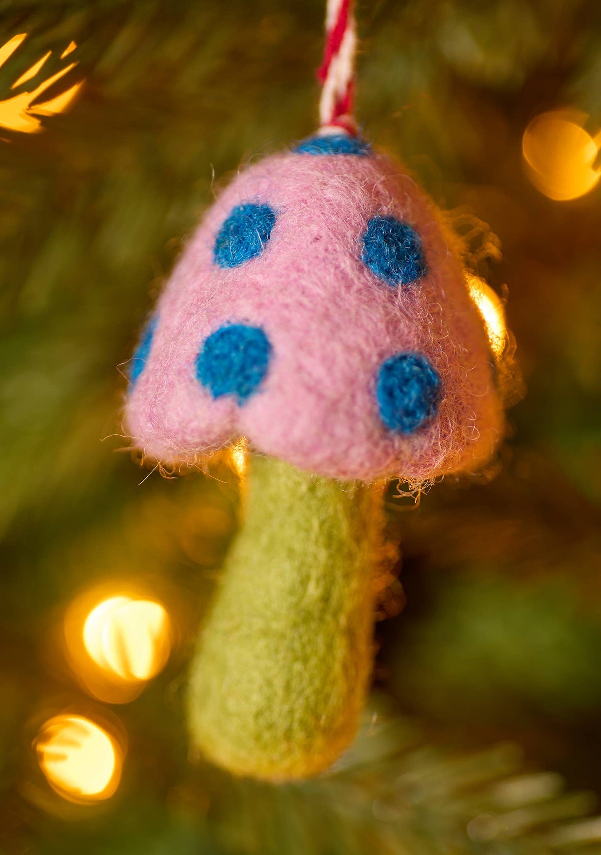 Felt Mushroom Decoration