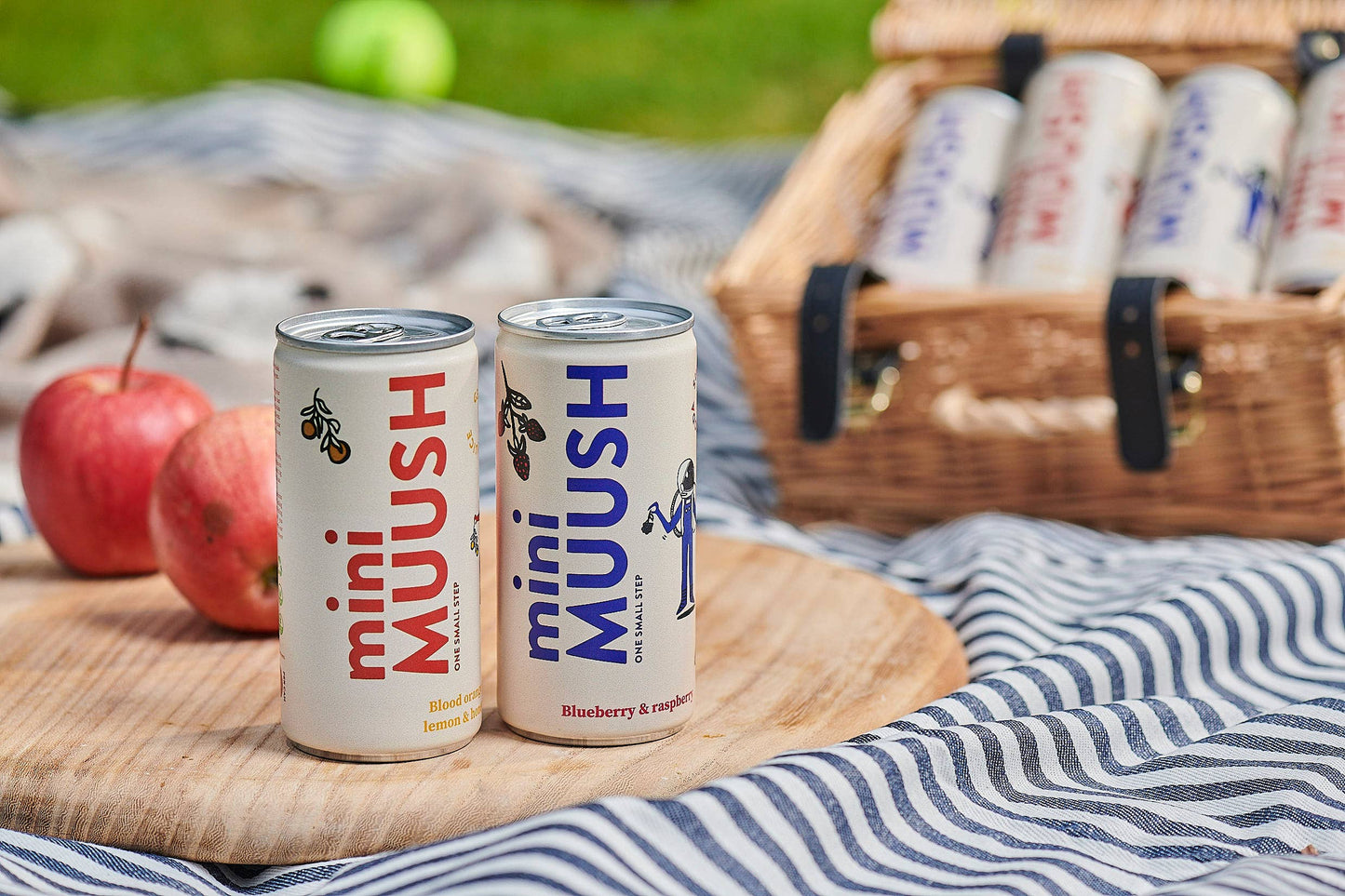 MiniMUUSH BLUEBERRY & RASPBERRY (200ML)