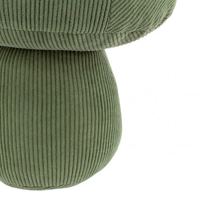 Cord Mushroom Door Stop Forest Green: Forest Green / 24 x 23 x 23cm