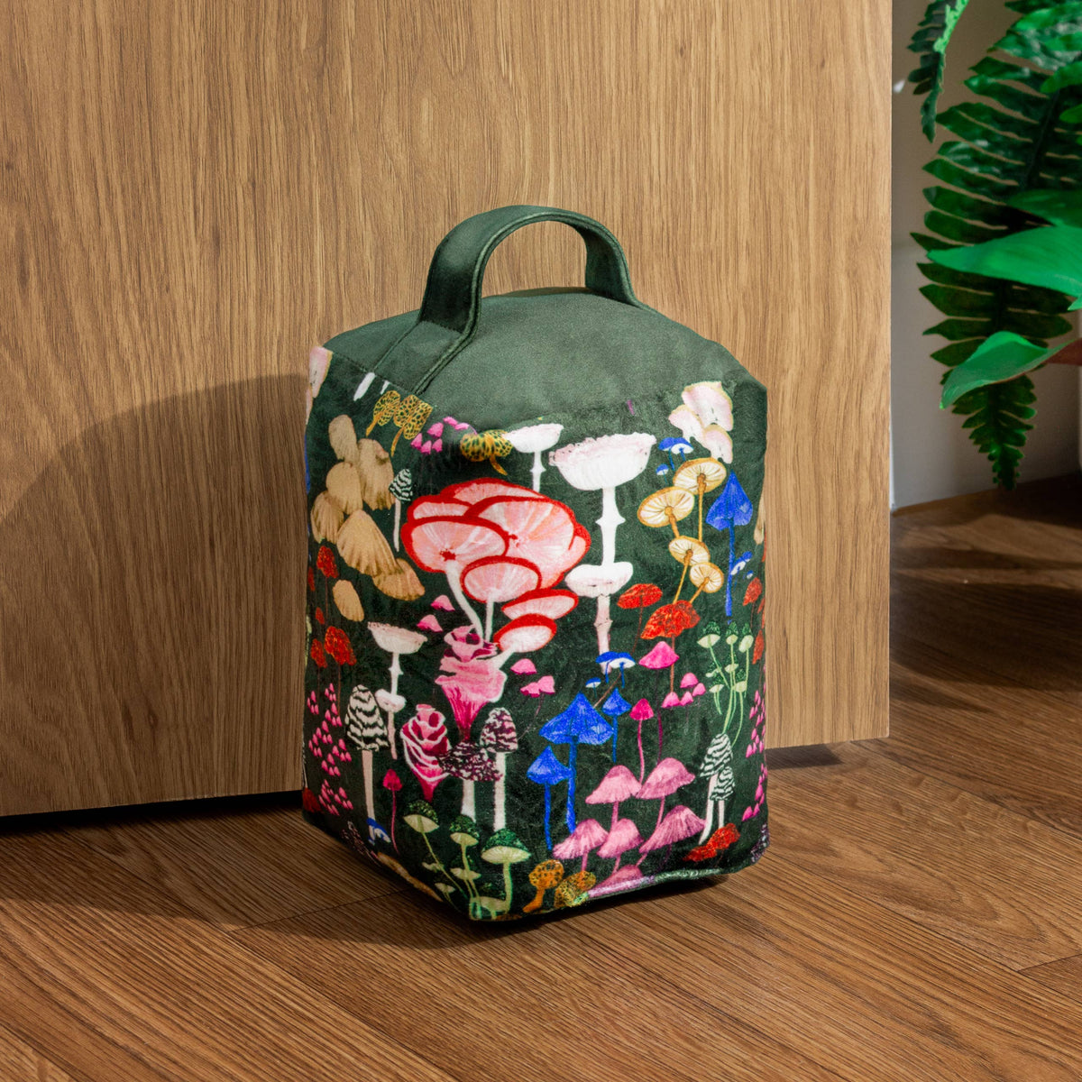 Amanita Door Stop Green: Green / One Size