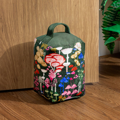 Amanita Door Stop Green: Green / One Size