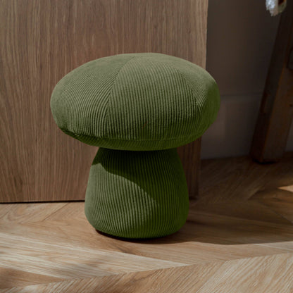 Cord Mushroom Door Stop Forest Green: Forest Green / 24 x 23 x 23cm