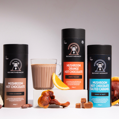Quirky Monkey Mushroom Hot Chocolate 150g (Choc O Shroom)