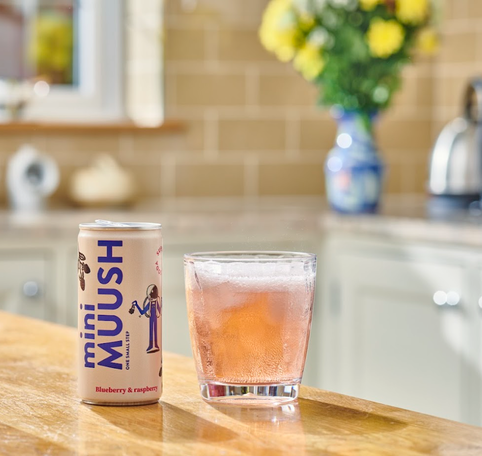 MiniMUUSH BLUEBERRY & RASPBERRY (200ML)