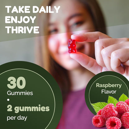 12-in-1 Mushroom Gummies – Lion’s Mane, Reishi & Cordyceps Blend | Vegan Daily Wellness Gummies