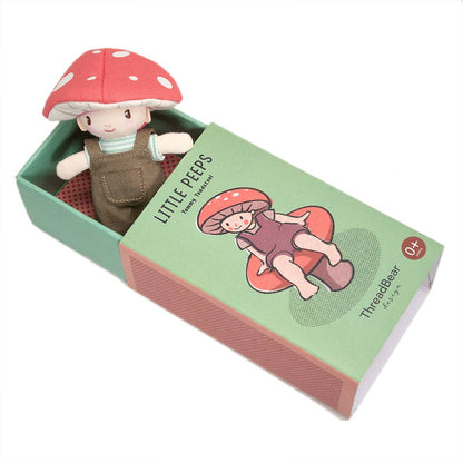 ThreadBear Little Peeps Tommy Toadstool - Matchbox doll 12cm