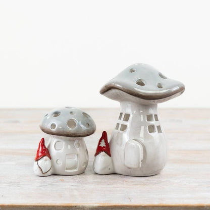 Mushroom Candle House w/ Gonk