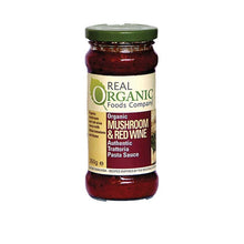 Organic Mushroom & Red Wine Pasta Sauce
