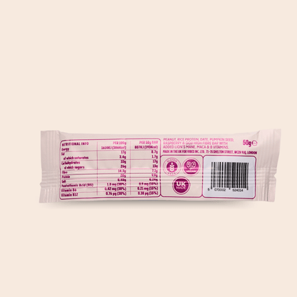 Lucid Peanut Butter & Jelly Energy & Focus Bar with Lion’s Mane
