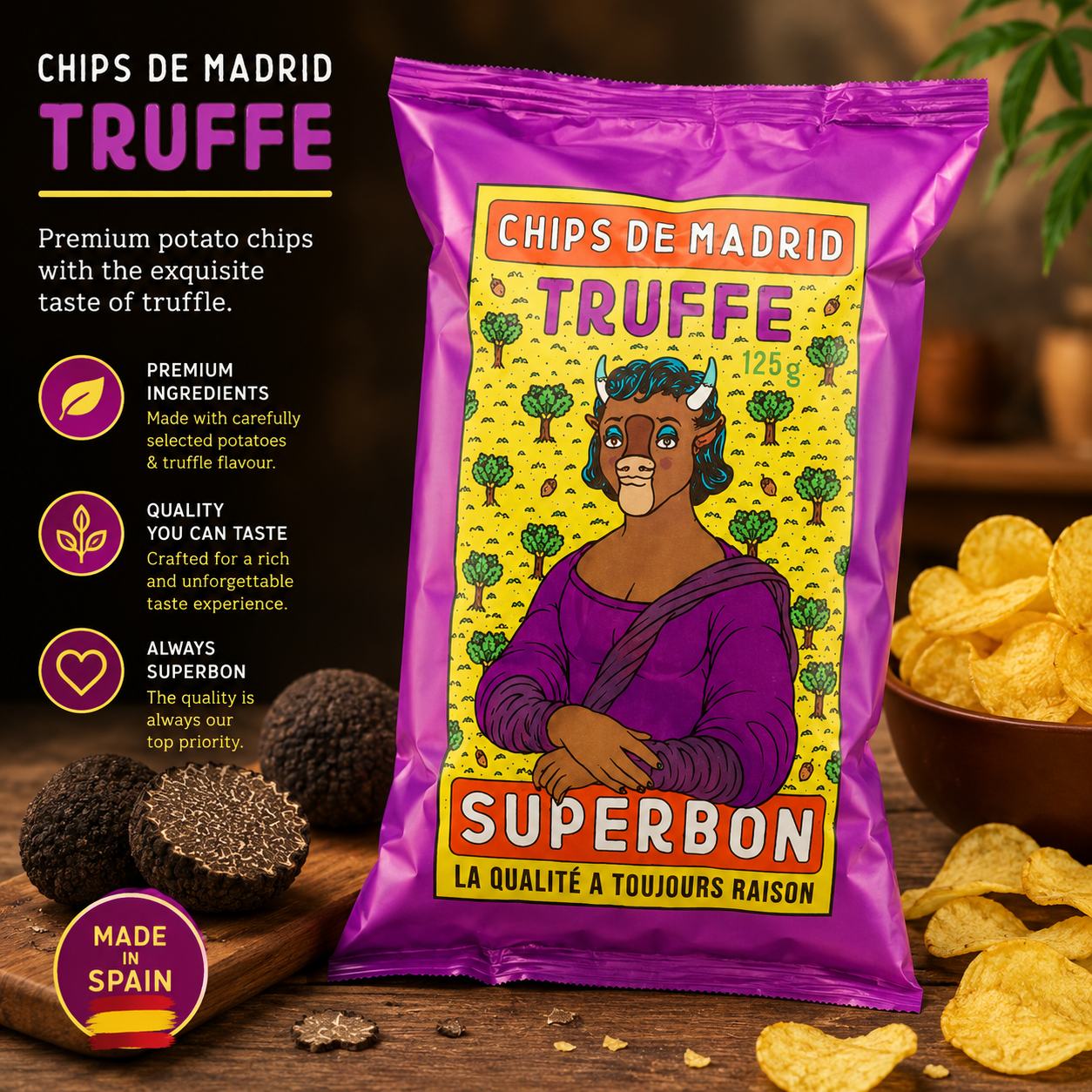 Chips de Madrid - Truffle