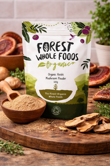 Organic Reishi Mushroom Powder 125g – Forest Whole Foods | Functional Mushroom Superfood