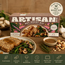 Artisan & Co Wild Mushroom, Garlic & Herb Nut Roast Kit – 212g