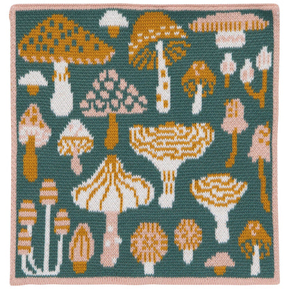 Jubilee Mushroom Gems Knit Dishcloth Set of 3