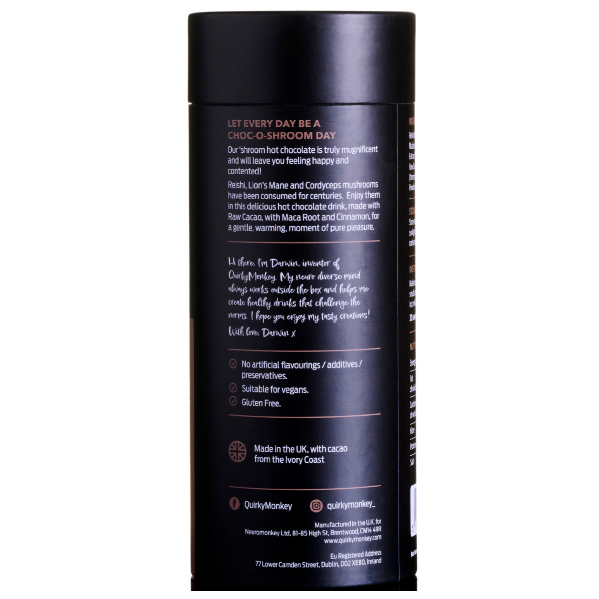 Quirky Monkey Reishi Mushroom Coffee Fusion 150g