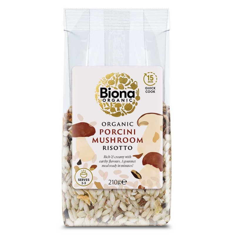 Organic Porcini Mushroom Risotto Mix 210g