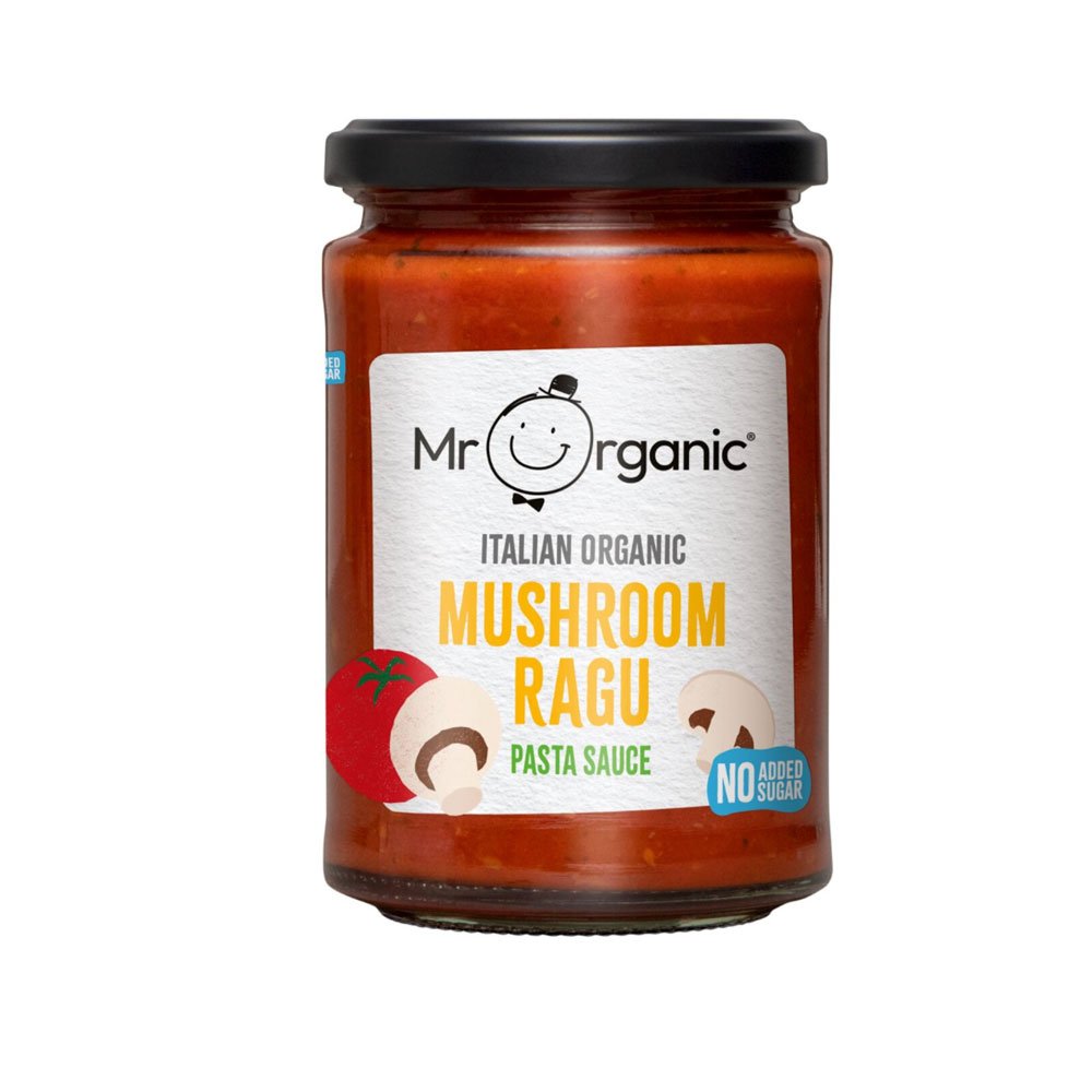 Organic Mushroom Ragu Pasta Sauce 350g