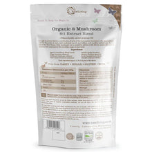Organic 8 Mushroom 8:1 Extract Blend – 50g