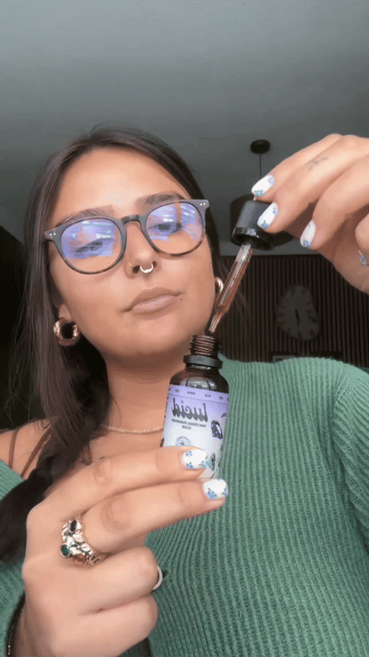 Mellow Mushroom Elixir Supplement – Natural Calm & Sleep Support | Lavender & Vanilla | 30ml