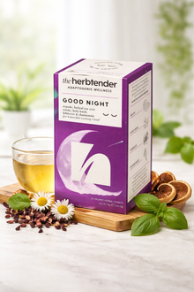 Organic Good Night Herbal Tea (Sleep Tea with Reishi & Chamomile) – 18 Bags