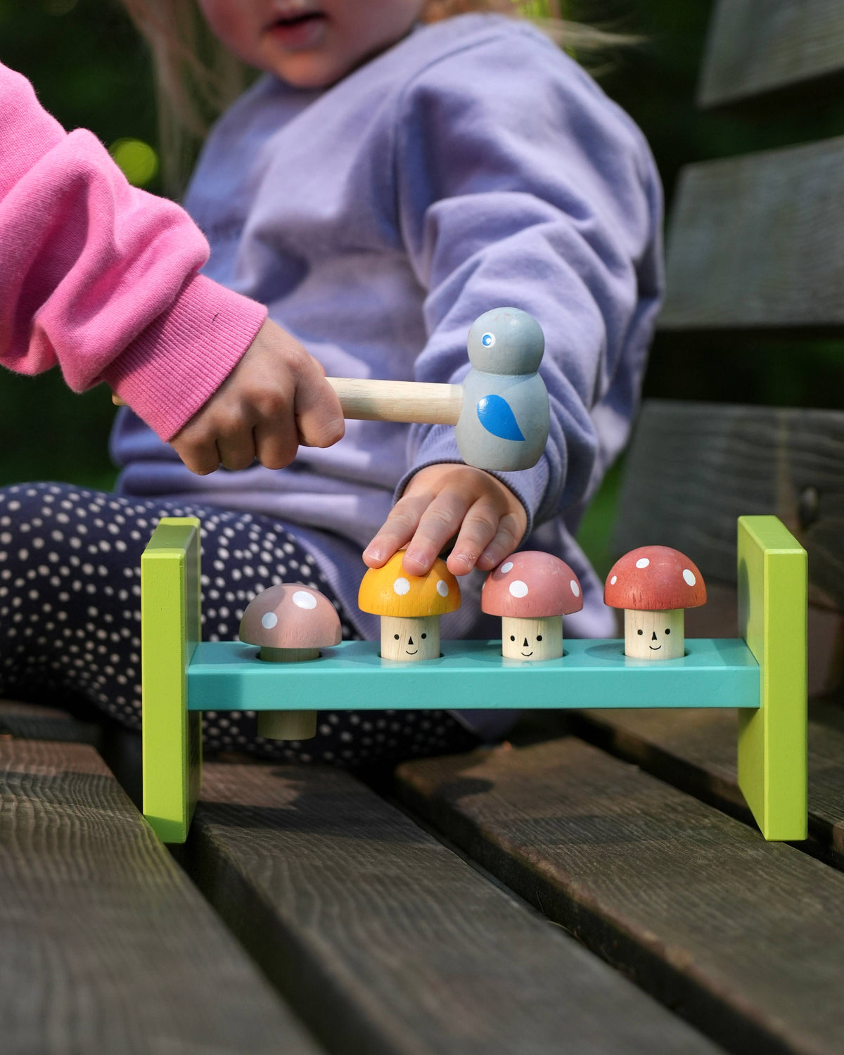 Mentari Woodland Hammer Toy