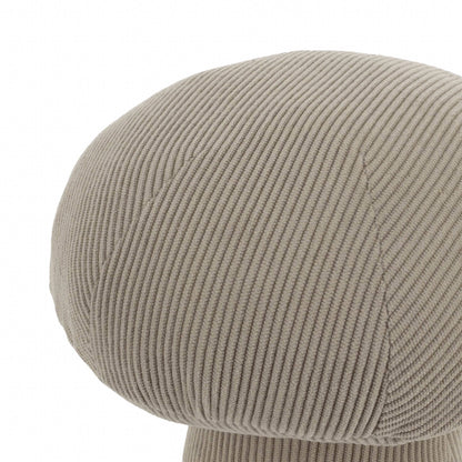 Cord Mushroom Door Stop Taupe: Taupe / 24 x 23 x 23cm