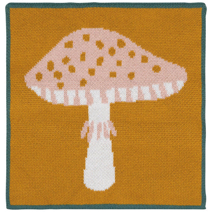 Jubilee Mushroom Gems Knit Dishcloth Set of 3