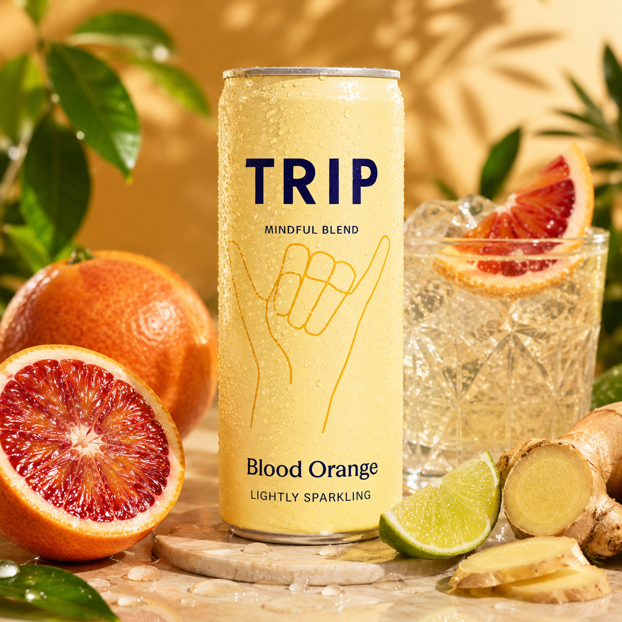 TRIP Blood Orange Mindful Blend Sparkling Drink 250ml