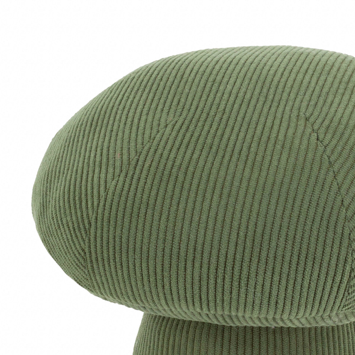 Cord Mushroom Door Stop Forest Green: Forest Green / 24 x 23 x 23cm