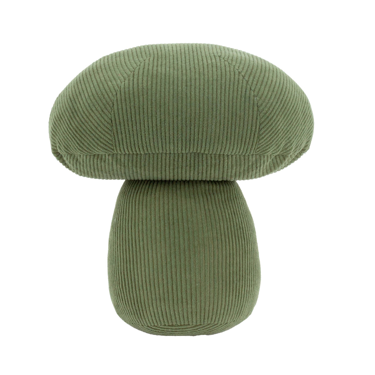 Cord Mushroom Door Stop Forest Green: Forest Green / 24 x 23 x 23cm