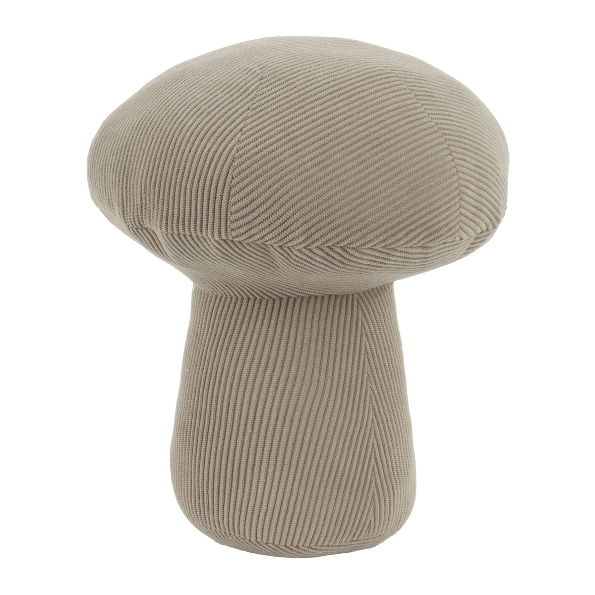 Cord Mushroom Door Stop Taupe: Taupe / 24 x 23 x 23cm