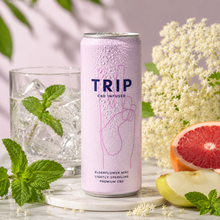 TRIP CBD Elderflower Mint Sparkling Drink 250ml