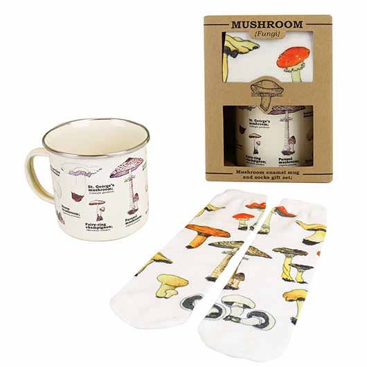Mushroom Mug and Socks
